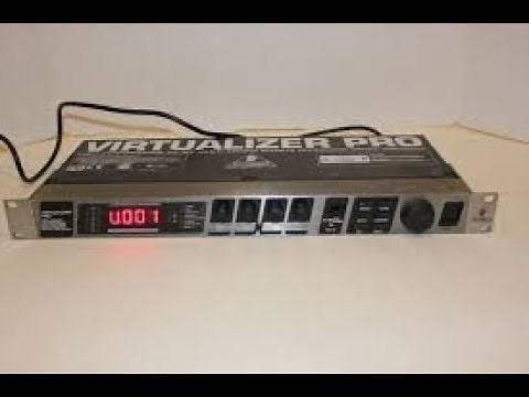 como programar la voz de robot con el procesador de voz virtualizer pro 2024p beringer