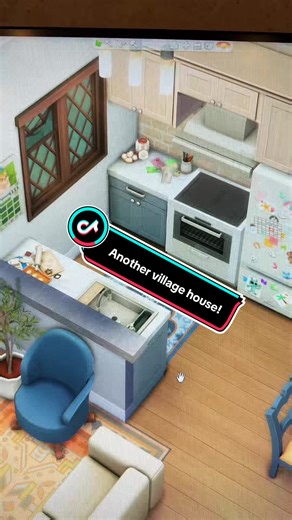 Decorating a Village House in The Sims 4
