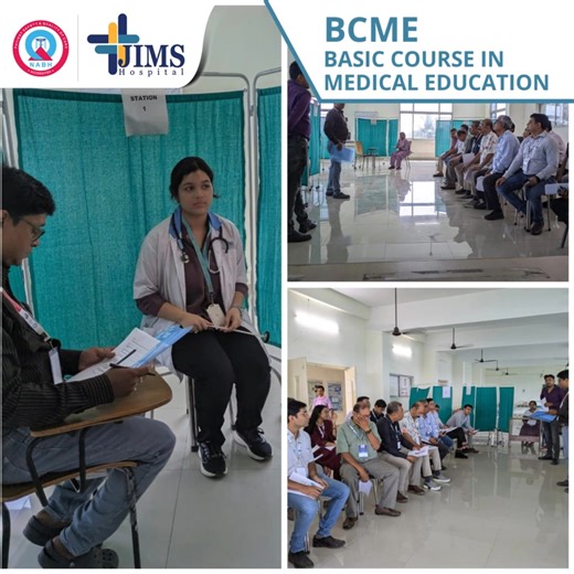 🎉 Basic Course in Medical Education (BCME) Workshop at JIMS Hospital! The Medical Education Unit (MEU) of JIMS Hospital successfully concluded its latest Basic Course in Medical Education (BCME) workshop for faculty members. This intensive, multi-day training program is conducted in alignment with the guidelines set by the National Medical Commission (NMC) and is crucial for preparing our educators to implement the Competency-Based Medical Education (CBME) curriculum. Key Highlights of the Work