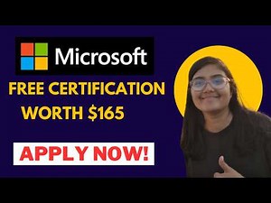FREE Microsoft AI & Data Science Certification 🔥 Open to All