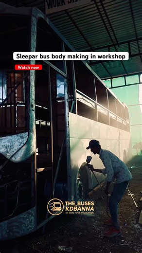 THE#BUS#SLEEPARBUSBODY#PAINT#WOR#AND#DESGINEWORK#IN#WORKSHOP#farming#vacation#viral#automobile#trand