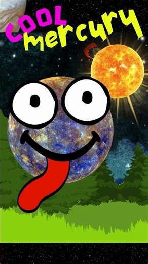 CRAZY MERCURY 🪐 SOLAR SYSTEM Learn Planets for kids 🚀