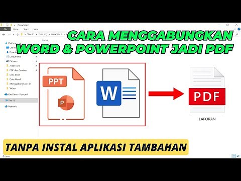 How to Merge Word and PPT to PDF (Word and PowerPoint Files Into One PDF)