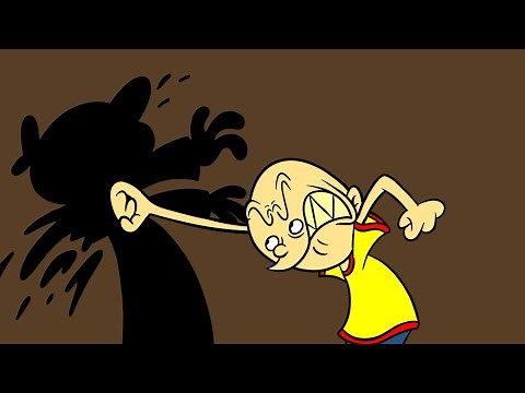 Caillou Punches The Teacher In The Face