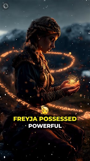 Norse Mythology Clips on Instagram: "Freyja and the Magic of Fate Freyja possessed powerful magical abilities, especially in the art of seiðr, a form of Norse sorcery tied to fate and transformation. She was said to have taught this magic to Odin himself, proving her immense knowledge. #Seidr #Freyja #NorseMagic"