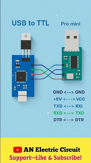 USB To TTL | #shortsfeed #electronic