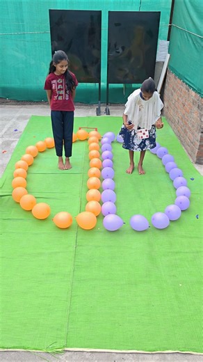 Dice & Balloons pop challenge #shorts #trending