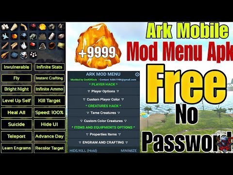 Ark Mobile 2.0.29 Mod Menu apk || Mod🥵Unlimited Amber 💸 No Password🔓