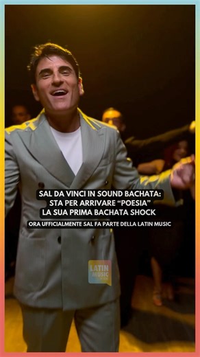SAL DA VINCI IN SOUND BACHATA: STA PER ARRIVARE “POESIA” LA SUA PRIMA BACHATA!! 🎶🕺🏻🔥😍🎤