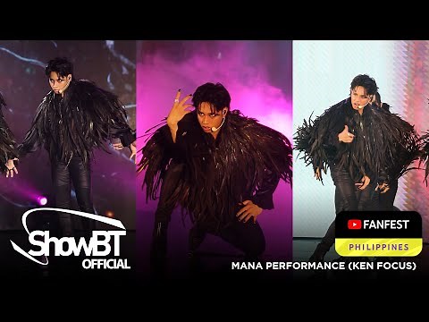 [Stage Cam] #SB19_KEN Focus 'Mana' | YouTube FanFest Philippines 2021