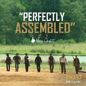 15K views · 1.9K reactions | Seven makes perfect. Witness the “perfectly assembled” Magnificent Seven take on an army - in theaters everywhere! #Mag7 sonypictures.us/Mag7TixFB | The Magnificent Seven | Facebook