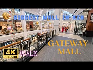 BIGGEST MALL IN KZN! Gateway Mall, Umhlanga | 4K Walking Tour