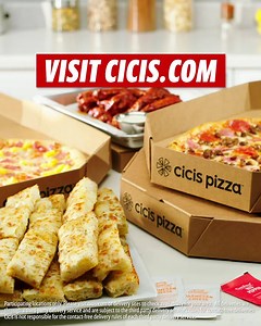 You can still enjoy Cicis at home, now with Contact-Free Delivery. Check for participating locations: cicis.com | Cicis Pizza