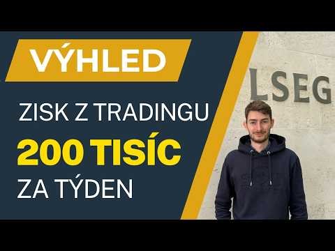 200 000 Kč za týden z tradingu + Zhodnocení přes 1 mil. | Rozbor tradu | Týdenní výhled 22. 2. 2026