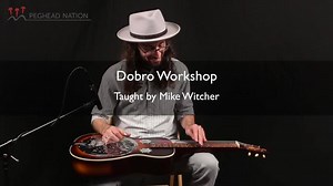 In Mike Witcher’s Dobro Workshop this month, you’ll learn the beautiful “Ashokan Farewell” in the higher octave. The melody is mostly on the top string, so Mike reviews the D major scale on the top string, and then teaches the melody. http://ow.ly/wvG250xT4rp #bluegrass #dobro | Peghead Nation
