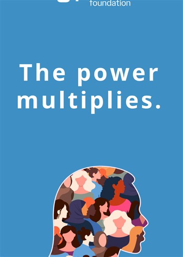 Finish this sentence 👇 WOMAN ______ = ______ We’ll start: WOMAN SUPPORT = STRENGTH 💙 Your turn. #SheMultiplies #WomenPlus #MultiplyTheGood #WomensMonth