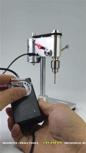 Mini Bench Drill Press, Tiny Drill: Compact Precision Drilling, for Hobbies, DIY & #svanfon #drill