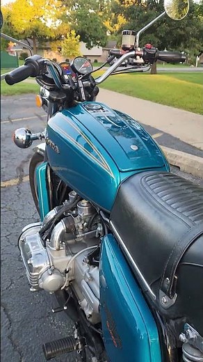 Candy Blue Green Special Honda Gold Wing GL1000 1975 #bobseger #hondagoldwing #honda #motorcycle