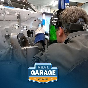 110 reactions · 11 shares | Real Garage Season 3 Finale: Fixing a Hummer leak and cutting out the Trans Am’s air boxes — don’t miss it! | Miller Welders | Facebook