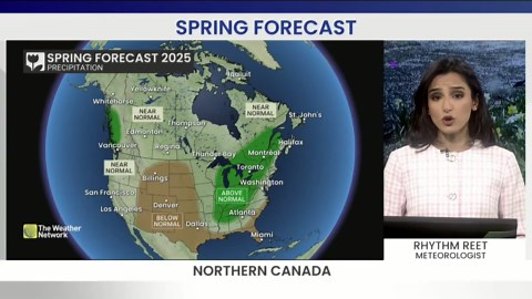 Northern Canada's 2025 Spring Forecast: Cold arctic air holds on