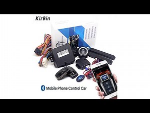 Remote Starter and Car Alarm Smart App Remote Start Stop System K5