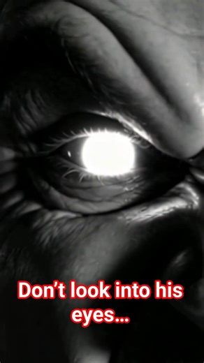 Don’t look into his eyes…
