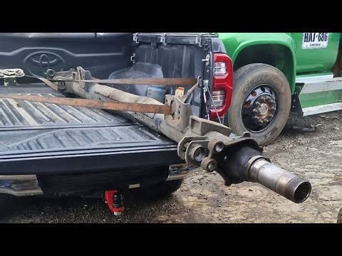 TAINCO trailer axle straightening [COLOMBIAN INDUSTRIAL WORKSHOP] is live