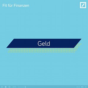Geld begegnet uns im Alltag in verschiedenen Formen: Als Scheine und Münzen sowie als Buchgeld auf Bankkonten. Mehr Finanzwissen auf deutsche-bank.de/fit-fuer-finanzen | Deutsche Bank AG