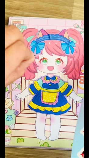 DIY Anime Stickers #asmr #sticker #paperdiy #anime #miniature #paper