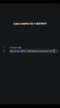 WHY Don't Run In Python #shorts #coding #programming #developer #python #javascript #code #ai