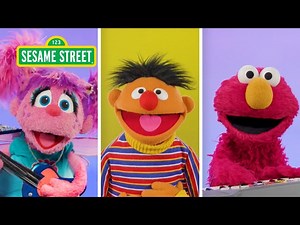 Sing with Elmo & Friends to Sesame Street Songs! | Sesame Street Best Friends Band - Videos For Kids