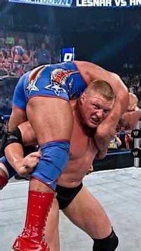 Brock Lesnar & Kurt Angle Vs. A-Train & Big Show: SmackDown, July31, 2003