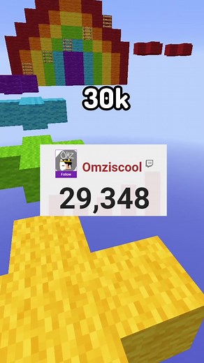 Celebrating 30K with Omziscool - Minecraft Parkour Fun!