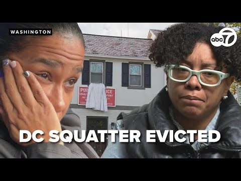 WATCH LIVE: homeowner evicts DC squatter after months-long legal fight
