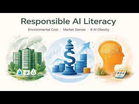 Responsible AI Literacy - Environmental Cost, Market Games, & AI Obesity || Myspy || Madhusudhan ||