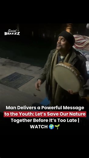 Social BuzzZ on Instagram: "A man delivers a powerful and thought-provoking message to today's youth, urging them to wake up before it's too late for nature. He points out that modern systems may provide money, comfort and facilities, but they fail to deliver true happiness or security. Governments exist, rules exist, but when systems stop functioning properly, it is ordinary people who suffer the most. In the end, he reminds, no system will take full responsibility for your life - that responsi