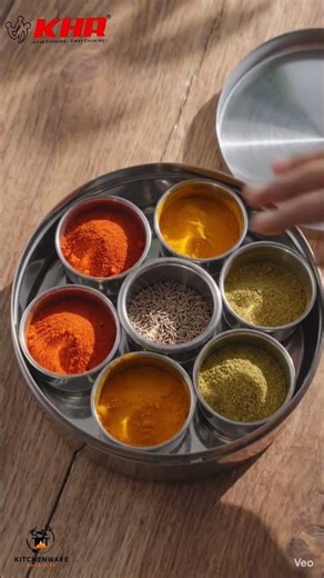India's Perfect Housewarming Gift! 🎁 KHR Flossy See-Thru Masala Box