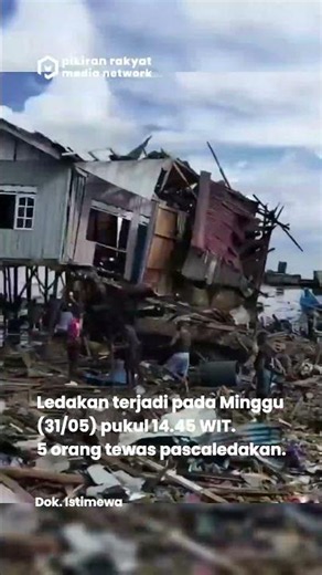 Detik-detik Ledakan di Biak Papua yang Tewaskan 5 Orang, Diduga Sisa Bom Perang Dunia II