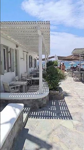 Mykonos, Greece | Walking Around Hotel with Sea View 🌊☀️