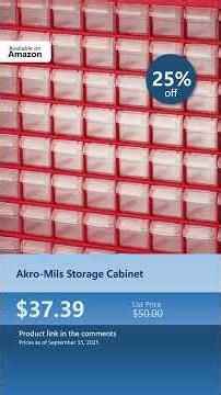 Akro-Mils Storage Cabinet