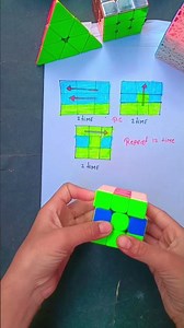 How to solve 3 by 3 Rubik's cube with algorithm😱😍#rubikscube #youtube ‪@prathmeshcuber7799‬ #cube