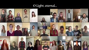 1.1K views · 33 reactions | After COVID-19 disrupted the Cairn Chorale’s trip to Italy and other year-end events, they thought it would be fun to sing one of their favorite songs, “O Lux Beata Trinitas”, once more in this new format and create an artifact commemorating the students' great work this year! | Cairn University | Facebook