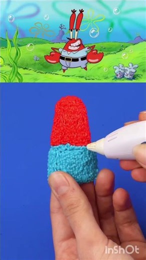 M.Krabs with the 3D PEN !#spongebob #mrkrabs #3dpen #patrickstar