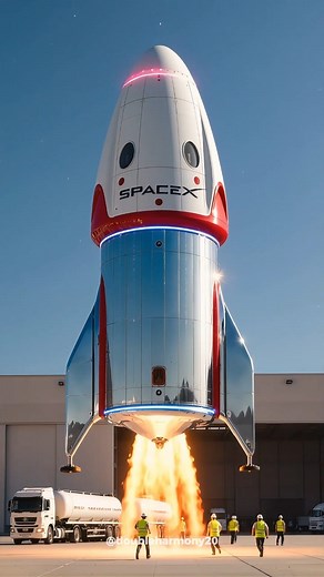 SpaceX built something New Starship 😱 #SpaceX #elonmusk #fblifestyle | DoubleHarmony20
