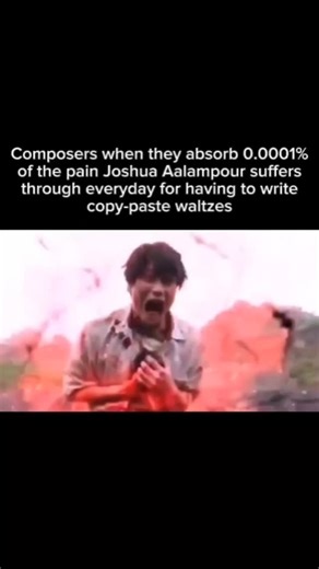 WholeNote on Instagram: "His Dark Aura is too much to... Handle 😔😔 . . . #classicalmusicmemes #musicmemes #orchestramemes #funnymusic #darkacademia #composer #piano"