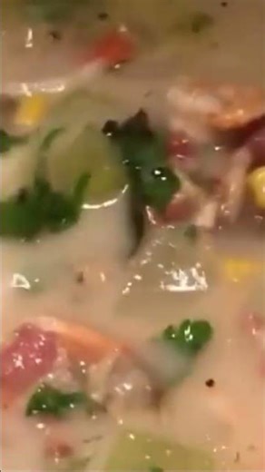 Walleye chowder. 🐟 🍲 #walleyechowder #cook #scavooutdoors