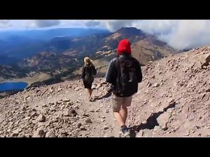 Epic hike to Lassen Peak! *HD*