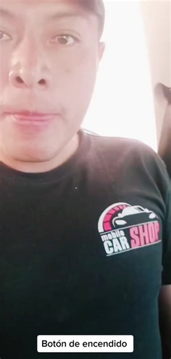 Botón de encendido auto Kia #kia #rioR #soluto #starengine