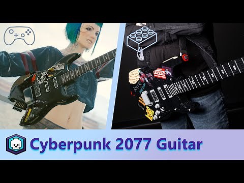 LEGO Cyberpunk 2077 🔹 LEGO Johnny Silverhand's Guitar