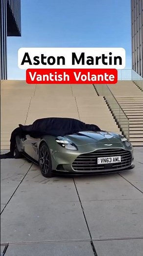 Aston Martin's Game-Changing Convertible #newcar #automotive